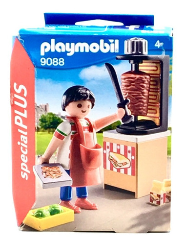Playmobil 9088 Special Plus Taquero Vendedor De Kebab