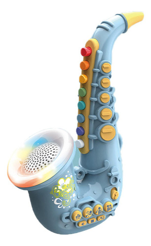 / Trompeta De Simulación Para Niños Carga Usb Saxofón Verde