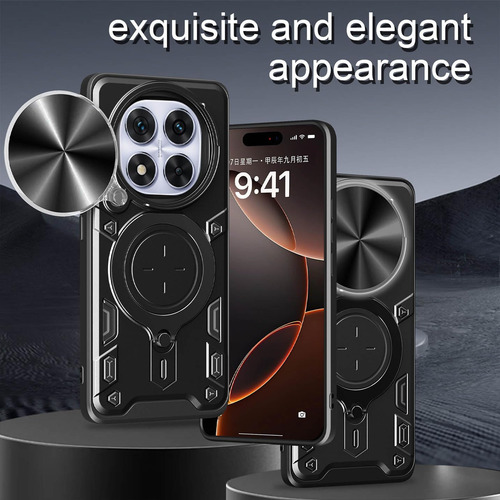 Funda Para Redmi Note 14 Pro+ Plus Con Uso Rudo Carcasa Case + 2mica