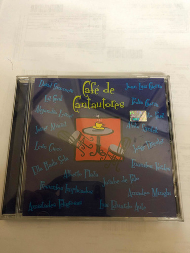 Cd Café De Cantautores Fito Páez Enanitos Verdes Jarabe De P