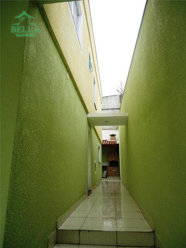 Imagem 4 de 28 de Sobrado Novo Em Fase De Acabamento - So0180