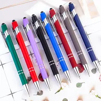 Comprar Bolígrafos Publicitarios Santiago Touch Metal Stylus Silicon