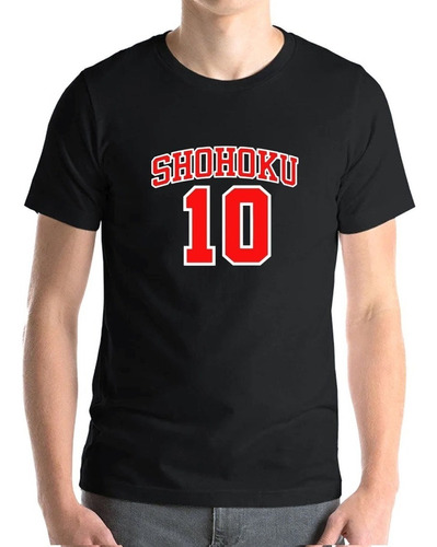 Polera Shohoku Slamdunk Basketball Todos Los Numeros Anime 