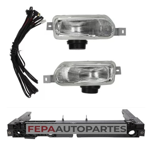 Kit Faros Auxiliares Antinieblas Ford Escort 97 / 03 Lx