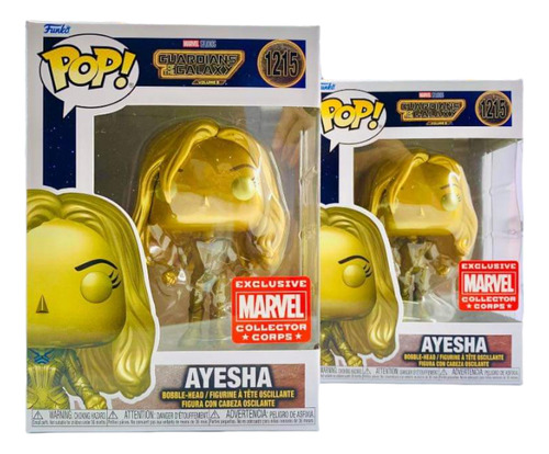Funko Pop Ayesha Guardianes De La Galaxia Marvel Collector