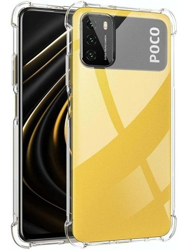 Funda Tpu Antishock Reforzada Para Xiaomi Poco M3 X3 X3 Pro