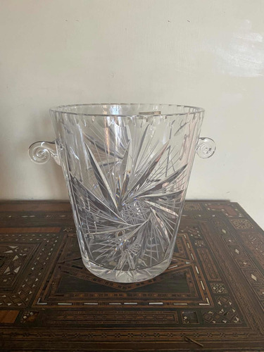 Bella Hielera Alemana De Cristal
