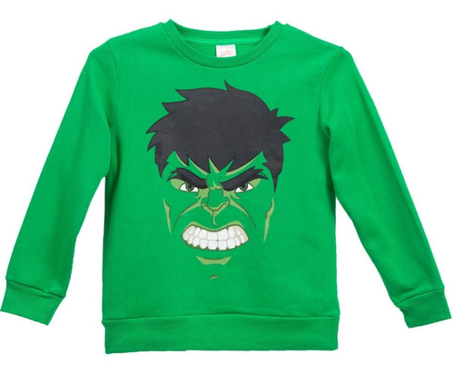 Poleron Niño Marvel Hulk