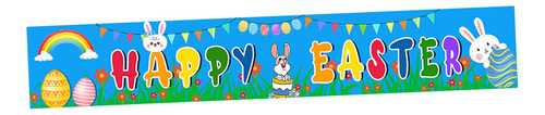 Pancarta De Pascua Feliz, Decoraciones De Pascua, Cartel De