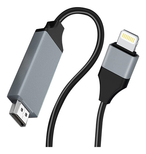 Cable Adaptador Lightning A Hdmi Para iPhone, [apple Mfi Ce