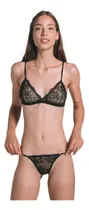 Comprar Conjunto Bralette Encaje Con Colaless Regulable