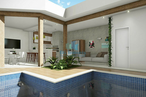 Imagem 19 de 27 de Casa De Alvenaria Com Edícula E Piscina Com 186m² 3 Quartos 3 Suítes 2 Vagas Cobertas Em Sp - Bg21-516