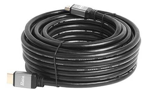 Postta Ultra Cable Hdmi (50 Pies) De Hdmi 2.0v Soporte 4k 21