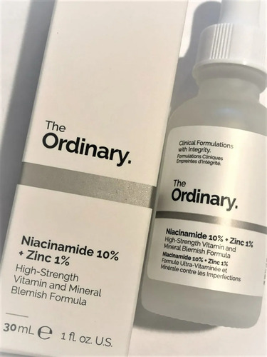 Sérum Niacinamidethe Ordinary 10% + Zinc 1% 30ml Todo Tipo De Piel Día/noche