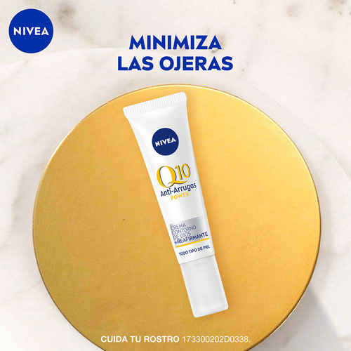 Crema Facial Nivea Antiarrugas Q10 Todo Tipo De Piel 15 Ml Todo Tipo De Piel