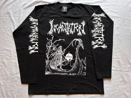 Polo Manga Larga Incantation - Entrantment ( L ) Death Metal