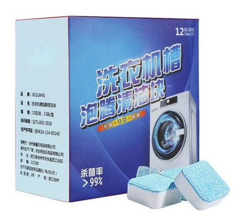 30 Pc Máquina De Lavar Roupa Limpeza Tableta Efervescente, 