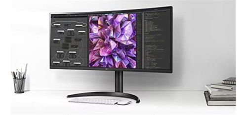 Monitor De Computadora Curvo LG Ultrawide Qhd De 34 Pulgadas