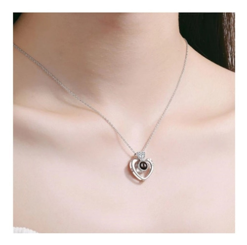 Imagen 4 de 7 de Collar Más Pulsera Te Amo En 100 Idiomas