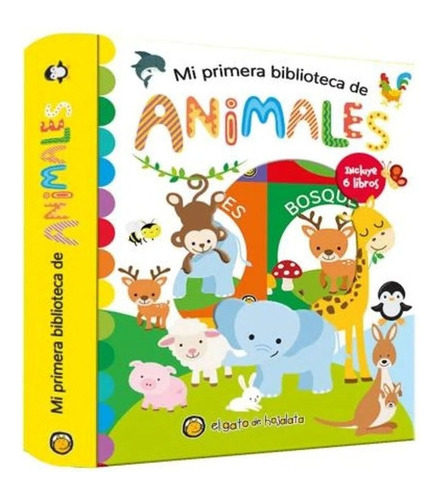 Libro Mi Primera Biblioteca De Animales - Gato De Hojalata