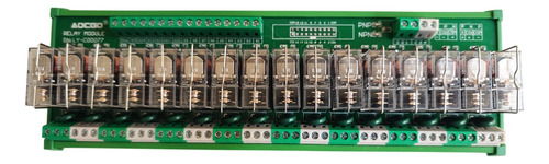 Modulo De 16 Relevadores Industriales 24 Vdc/vac