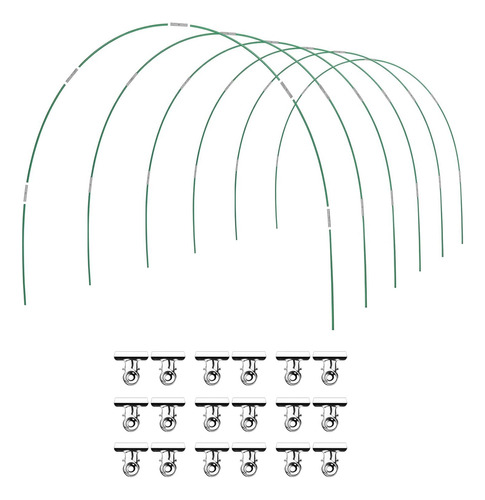 36 Aros Green House, Túnel De Cultivo, 6 Juegos De 8.5 Pies