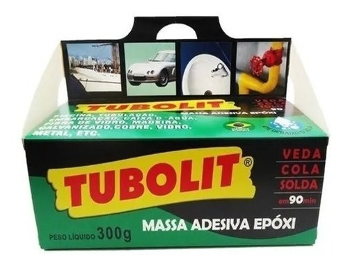 Tubolit Cola Epoxi Cola Bi A + B 300g