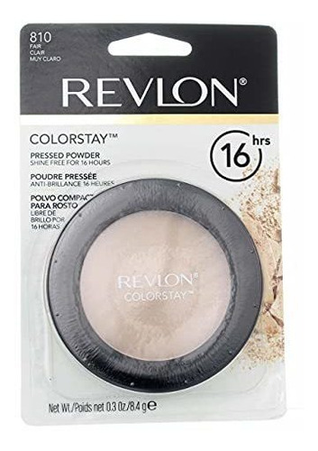 Maquillaje En Polvo - Revlon Colorstay Pressed Powder, Fair 