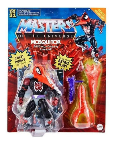 Masters Of The Universe Mosquitor Retro Play.Mattel