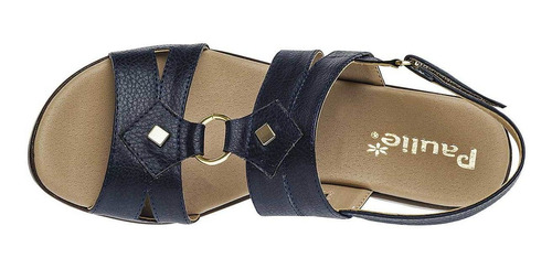 Paulie Sandalia De Mujer 55017-1 Color Marino