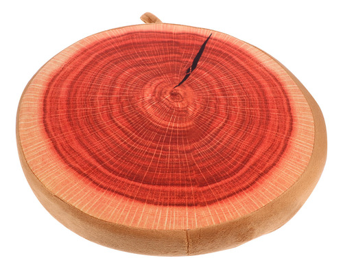 Cojín De Felpa De Madera 3d De 33 Cm Para Decoración Del Hog