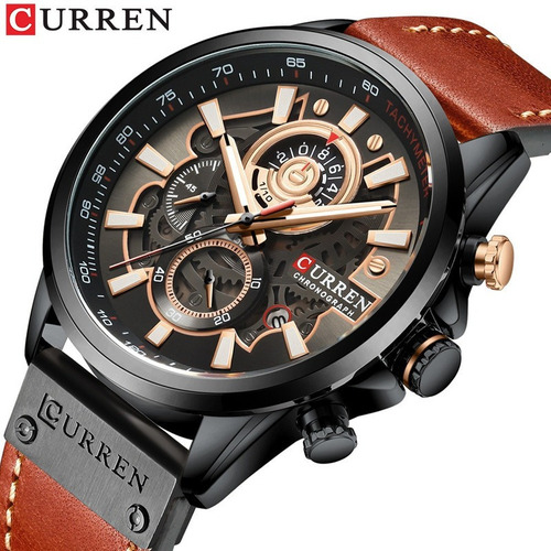 Relojes Curren 8380 Chronograph Luminous Quartz