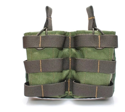Porta Carregador Fuzil Duplo Forhonor Verde P/ 5,56