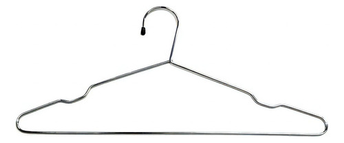 Cabide Tintureiro Adulto Cromado Simples 3,2mm 50 Unidades
