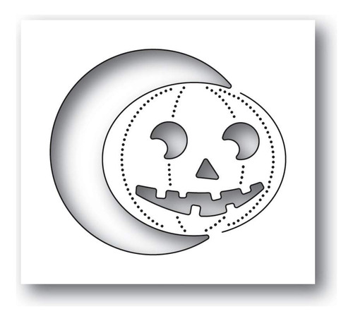 Troquel Diseño Jack Lantern Sonriente