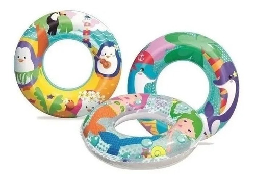 Imagen 2 de 5 de Salvavidas Infantil Bestway 36113 Aventura Del Mar 51 Cm