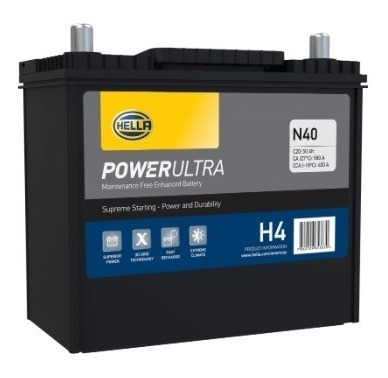 Bateria Acumulador Hella 12v 650 Amp 45mr 18 Meses Garantia