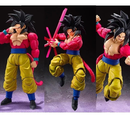 Juguete De Acción Con Figuras De Dragon Ball Z Super Saiyan