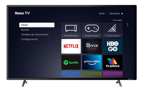 Imagen 1 de 2 de Tv Jvc 42 Pulgadas Smart Tv Full Hd Si42fr Roku Tv