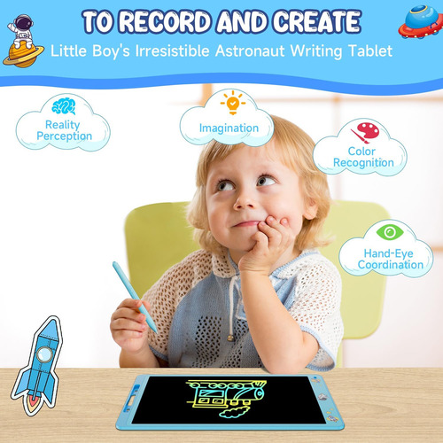 Tableta De Escritura Lcd De 16 Pulgadas Para Niños, Tablero