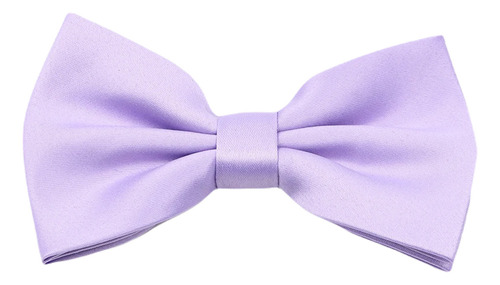 Corbata De Moño Hombre Satin - Colores - Grin Accs Color Lila Diseño De La Tela Lisa