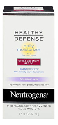 Bloqueador Solar Neutrogena Healthy Defense Humectante Diari