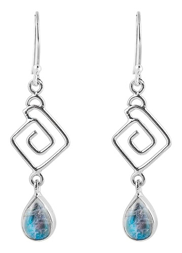 Devmukti 925 Silver Earrings Rainbow Moonstone Gemstones Dan