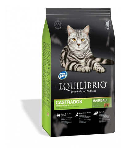 Ración Equilibrio Gato Castrado 7.5 Kg + Obsequio + Envio