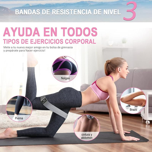 Easytao Bandas De Resistencia Pack De 3 Para Ejercicios En C