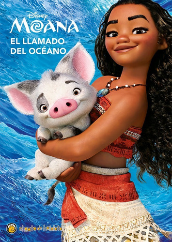 Libro Infantil Disney Moana El Llamado Del Océano 