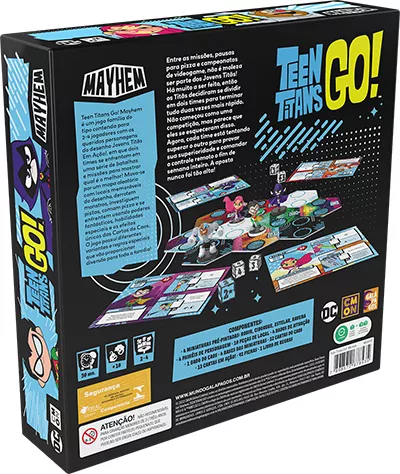 Teen Titans Go Mayhem - Board Game