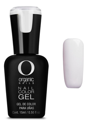 Color Gel Esmalte Uñas By Organic Nails Color Sailor White