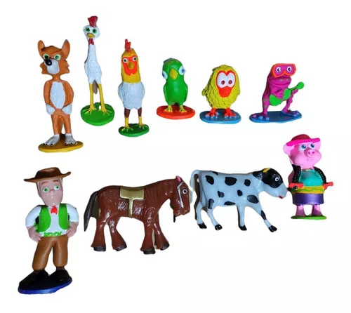 Paquete Figuras Juguetes Animales De La Granja