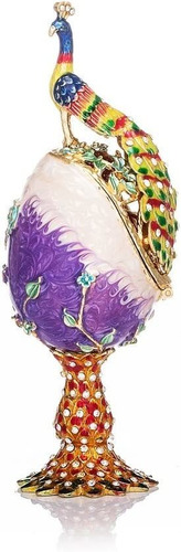 Qifu Nueva Llegar Pintado A Mano Diseño De Huevo De Fabergé 